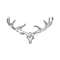 moose vector sketch