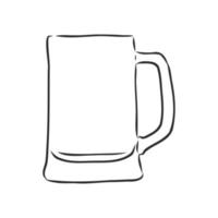 glass vector sketch