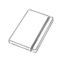 notepad vector sketch