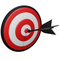 icon shoot target with arrow png