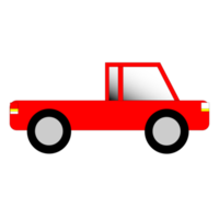 röd pickup png