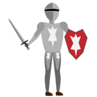 caballero gris medieval png