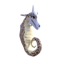 Cute dragon child isolated 3d rendering png