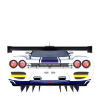 super coche aislado renderizado 3d png