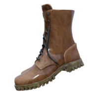 Boots isolated 3d rendering png