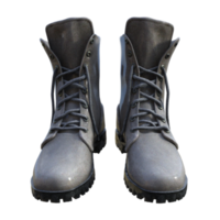 Boots isolated 3d rendering png