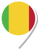 Mali flag check-in icon. png