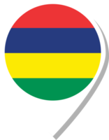 mauritius-flagge check-in-symbol. png