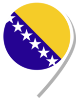 Bosnia and Herzegovina flag check-in icon. png