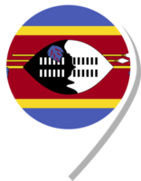 eswatini vlag Check in icoon. png