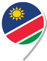 ícone de check-in da bandeira da namíbia. png