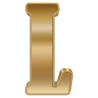 3D-Rendering Metallic-Alphabet-Design. png