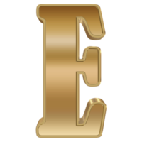 3D-Rendering Metallic-Alphabet-Design. png