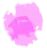 Pink watercolor stain png