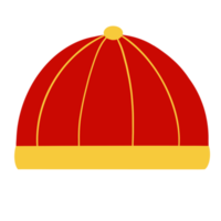 ilustración de sombrero chino png