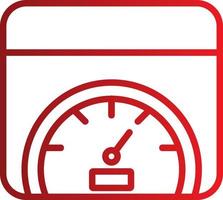 Speedometer Vector Icon