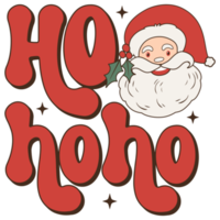 papa noel retro png