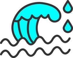 Wave Vector Icon