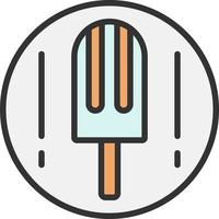 Popsicle Vector Icon