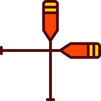 Paddle Vector Icon