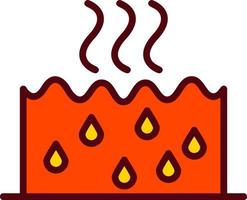Hot Water Vector Icon