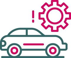 Car Setting Vector Icon