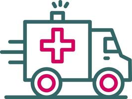 Ambulance Vector Icon