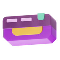 3D Render Air Conditioner Icon png