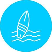 Surfboard Vector Icon