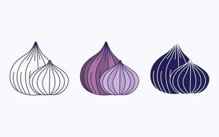 Onion vector icon