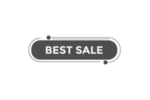 Best sale button web banner templates. Vector Illustration