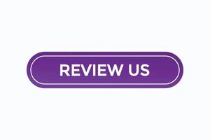 review us button vectors.sign label speech bubble review us vector