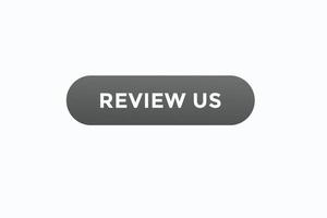 review us button vectors.sign label speech bubble review us vector