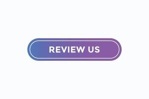 review us button vectors.sign label speech bubble review us vector