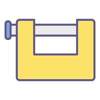 latches icon, suitable for a wide range of digital creative projects. vector