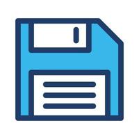 Floppy icon, suitable for a wide range of digital creative projects. vector