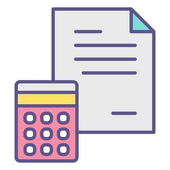 report builder icon, suitable for a wide range of digital creative projects. vector