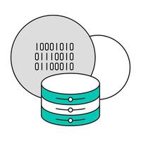 cloud storage icon, suitable for a wide range of digital creative projects. vector