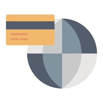 global payment icon, suitable for a wide range of digital creative projects. vector