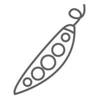 Peas icon, suitable for a wide range of digital creative projects. vector