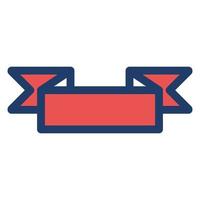 ribbon icon, suitable for a wide range of digital creative projects. vector