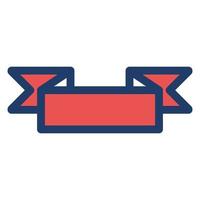 ribbon icon, suitable for a wide range of digital creative projects. vector