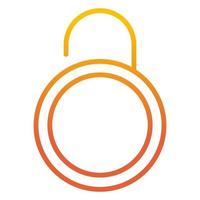 open lock icon, suitable for a wide range of digital creative projects. vector