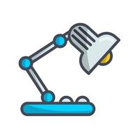Lamp icon, suitable for a wide range of digital creative projects. vector