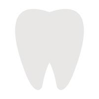 tooth icon, suitable for a wide range of digital creative projects. vector