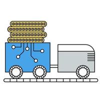 ícono de minería, adecuado para una amplia gama de proyectos creativos digitales. vector