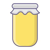 honey jar icon, suitable for a wide range of digital creative projects. vector