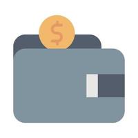 wallet icon, suitable for a wide range of digital creative projects. vector