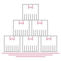 shipping services icon, suitable for a wide range of digital creative projects. vector