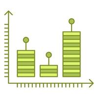 data report icon, suitable for a wide range of digital creative projects. vector